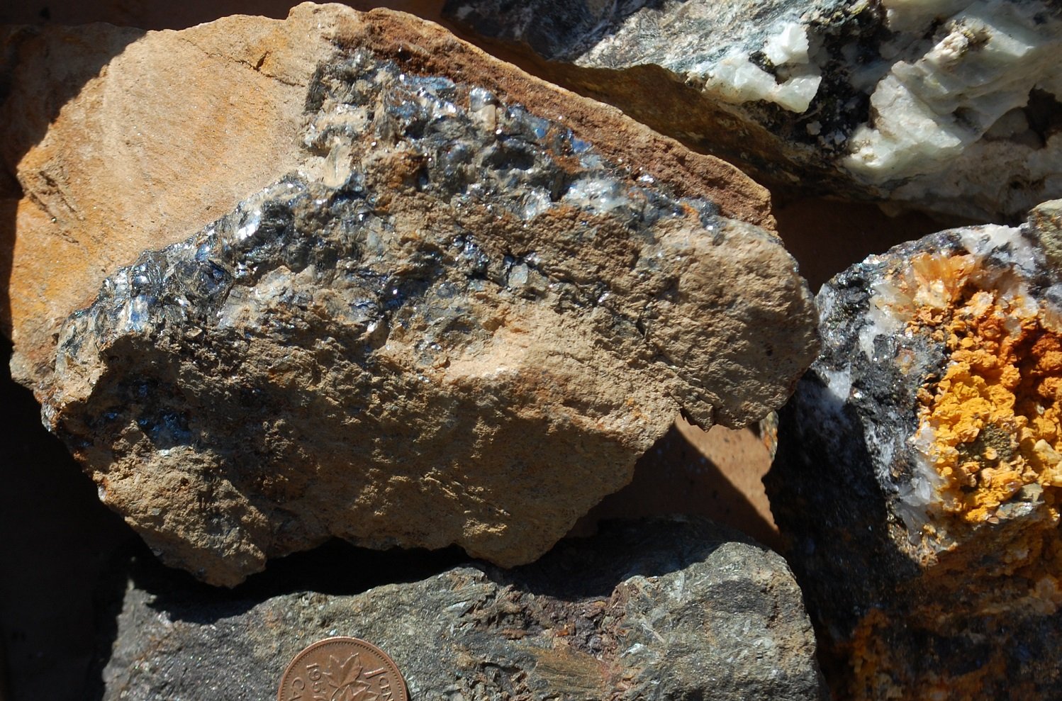 oxidized gold ore